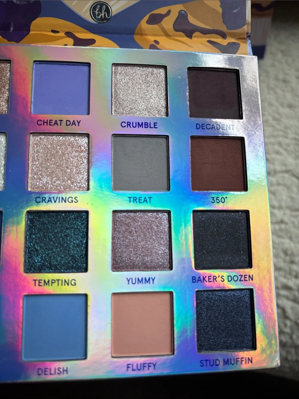 BH Cosmetics, Weekend Vibes, Blueberry Muffin, NWT